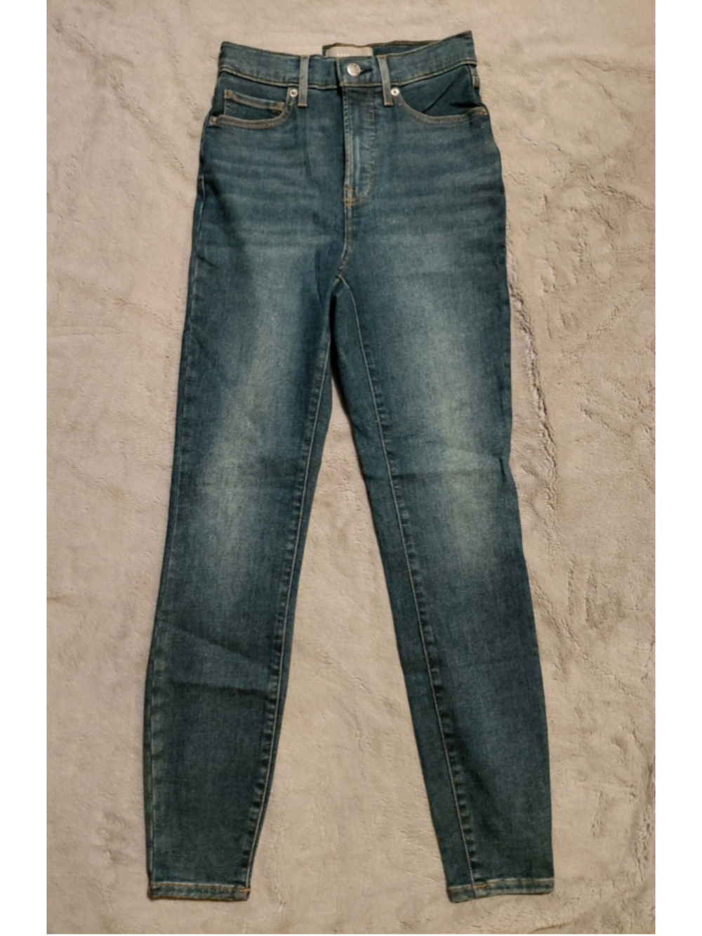 Everlane The Way High Skinny Denim High-Rise Regular Jeans Size 26 NWT